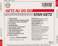 New Stan Getz Quartet, The Featuring Astrud Gilberto - Getz Au Go Go (CD) Image