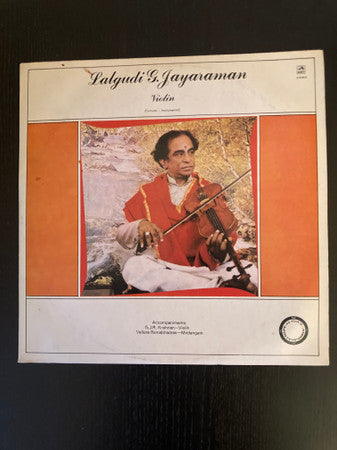 Lalgudi Jayaraman - Enchanting hour (Vinyl) Image