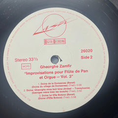 MELANCHOLY (DOINA) - GHEORGHE ZAMFIR (Vinyl)