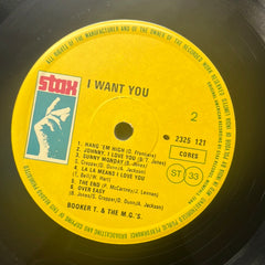 BOOKER T. THE M.G.'S. - I WANT YOU (Vinyl)