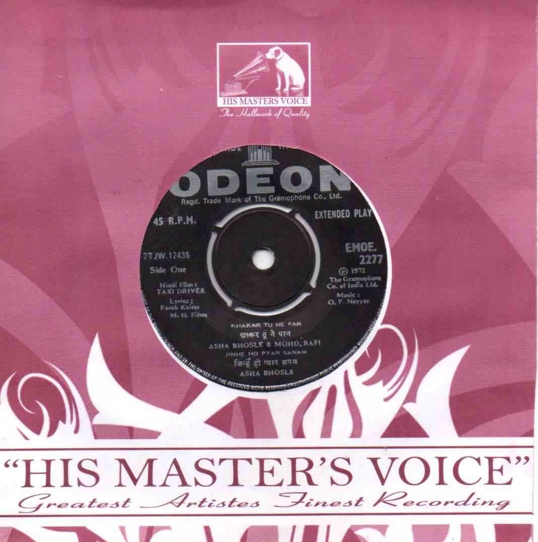 O. P. Nayyar - Taxi Driver (45-RPM) Image