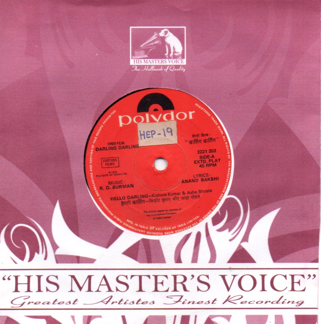 R. D. Burman - Darling Darling (45-RPM) Image