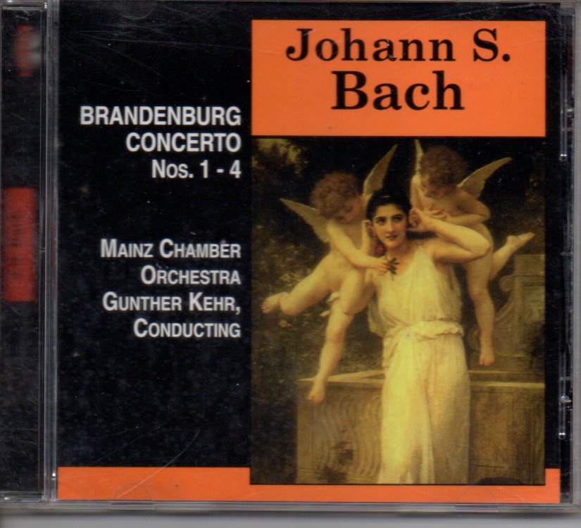 Bach - Brandenburg Concerto Nos. 1 -4 - Mainz Chamber Orch. (CD) Image