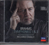 Brahms - Sympnonies 1 & 3 - Riccardo Chailly (CD) Image