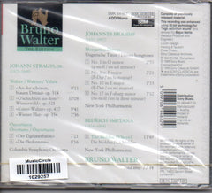 Strauss -Brahms - Smetana - Bruno Walter - NY Philharmonic, Columbia Symph. Orch. (CD) Image