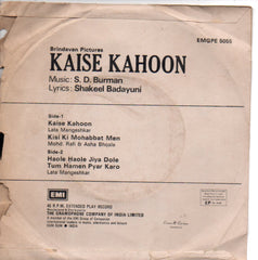 S. D. Burman - Kaise Kahoon (45-RPM) Image