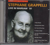 Stephane Grappelli - Live In Warsaw '91 (CD) Image