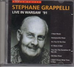 Stephane Grappelli - Live In Warsaw '91 (CD) Image