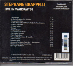 Stephane Grappelli - Live In Warsaw '91 (CD) Image