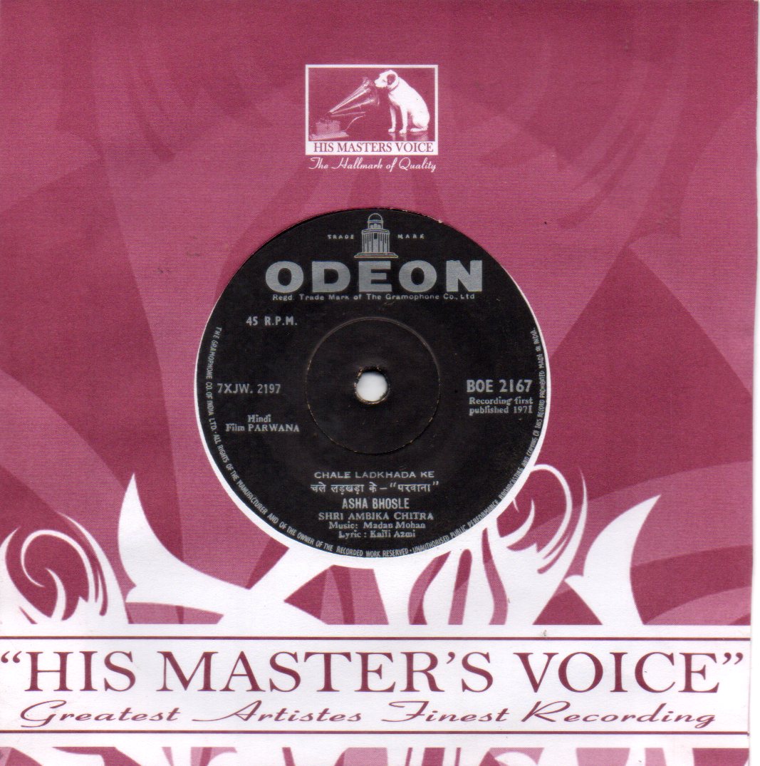 Madan Mohan - Parwana (45-RPM) Image