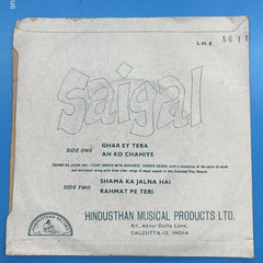 K. L. Saigal - Saigal (45-RPM)