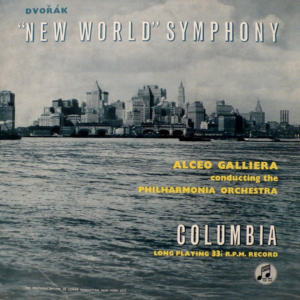 AntonÃ­n DvoÅ™Ã¡k, Alceo Galliera Conducting Philharmonia Orchestra - "New World" Symphony (Vinyl)