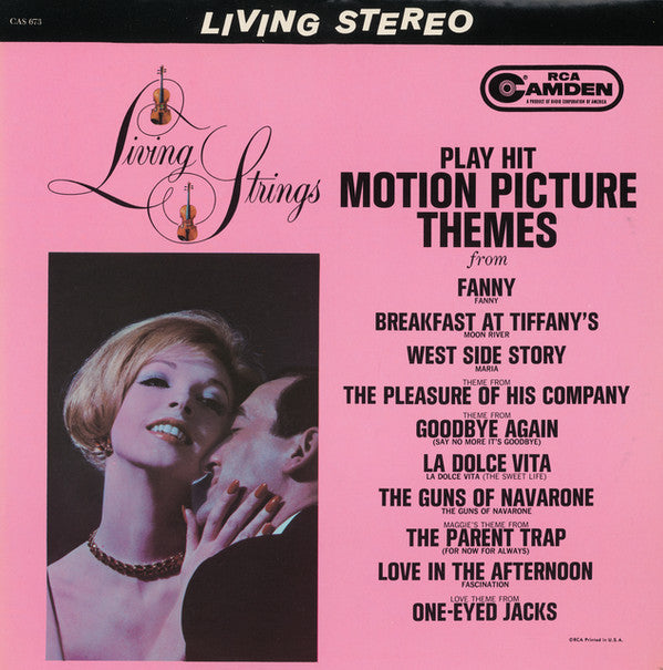 Living Strings - Play Hit Motion Picture Themes (Vinyl)