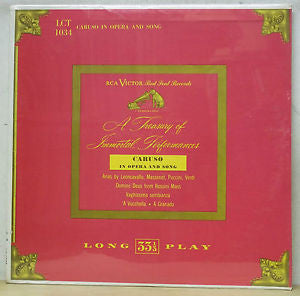 Enrico Caruso - Caruso In Opera And Song (Vinyl)