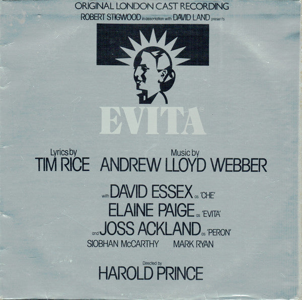 Andrew Lloyd Webber And Tim Rice - Evita (Original London Cast Recording) (Vinyl)