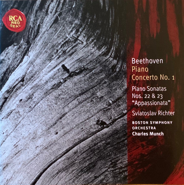 Ludwig van Beethoven, Sviatoslav Richter, Boston Symphony Orchestra, Charles Munch - Concerto No. 1 / Sonatas Nos. 22 & 23 Appassionata  (CD)