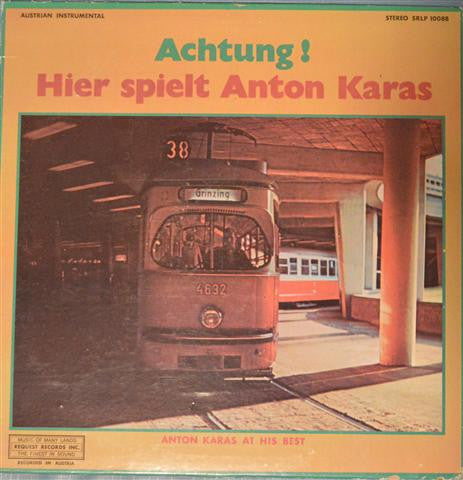 Anton Karas - Achtung! Hier Spielt Anton Karas = Anton Karas At His Best (Vinyl)