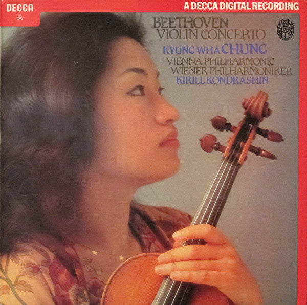 Ludwig van Beethoven, Kyung-Wha Chung, Wiener Philharmoniker, Kiril Kondrashin - Violin Concerto (Vinyl)