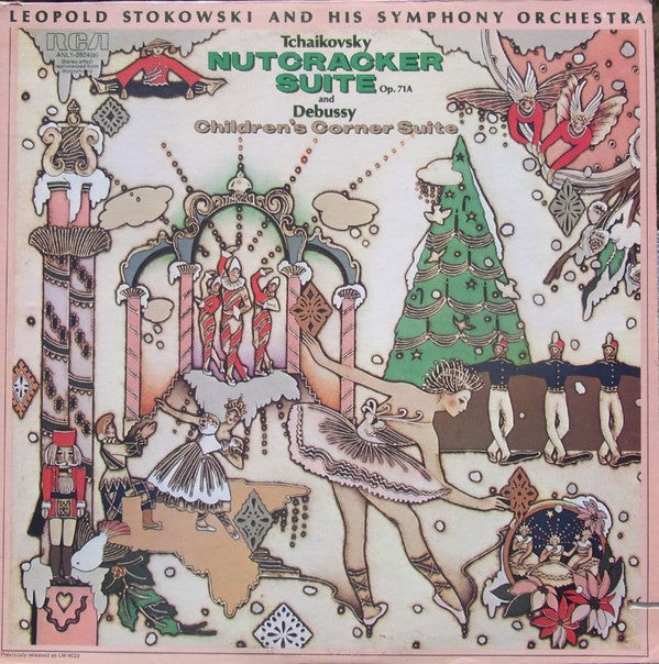 Pyotr Ilyich Tchaikovsky / Claude Debussy, Leopold Stokowski And His Symphony Orchestra - Nutcracker Suite, Op. 71A And Children's Corner Suite (Vinyl)