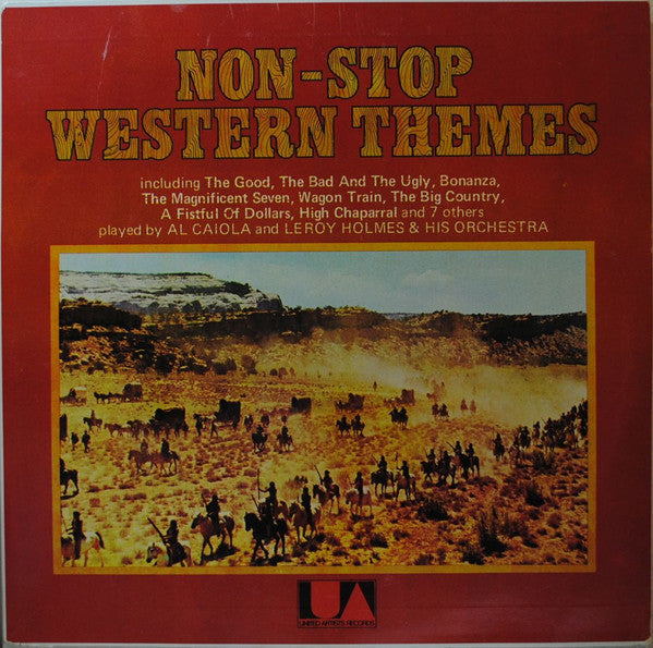 Al Caiola, Leroy Holmes Orchestra - Non-Stop Western Themes (Vinyl)