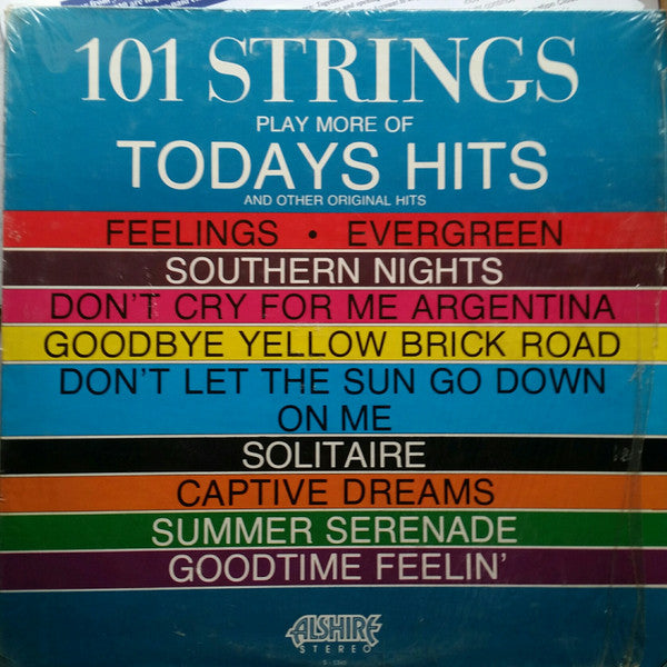 101 Strings - Play More Of Today's Hits And Other Original Hits (Vinyl)