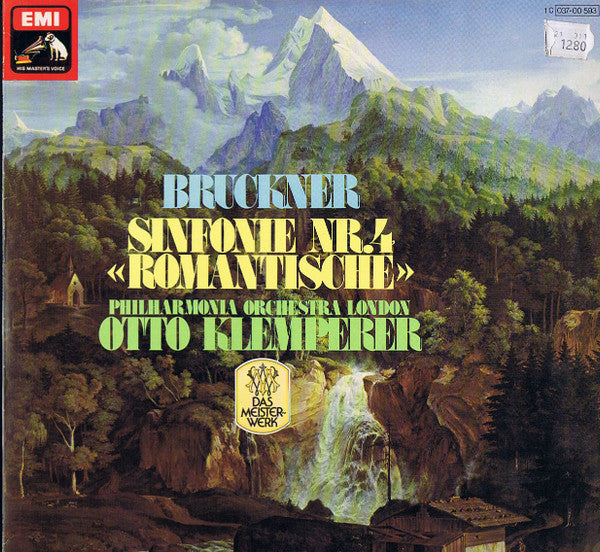 Anton Bruckner / Philharmonia Orchestra / Otto Klemperer - Sinfonie Nr. 4 Â«RomantischeÂ» (Vinyl)