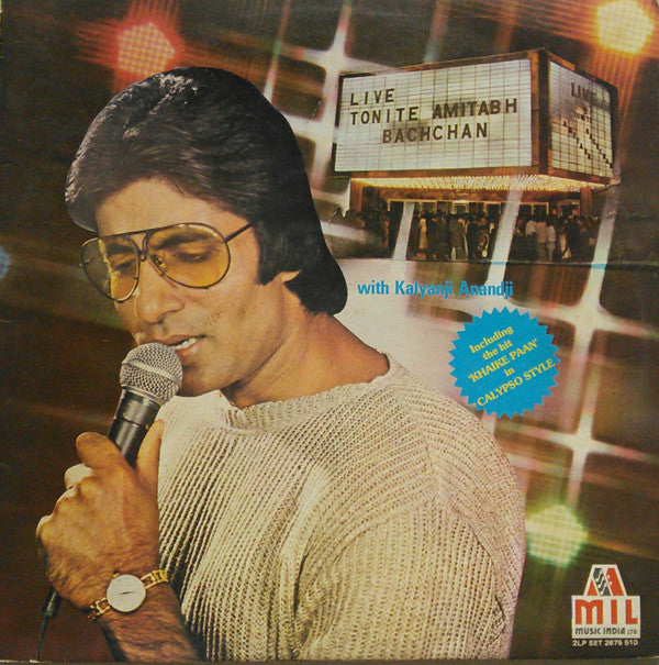 Amitabh Bachchan With Kalyanji-Anandji - Live Tonite (Vinyl) (2 LP)