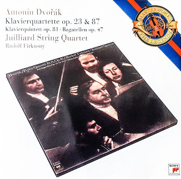 Antonín Dvořák, Juilliard String Quartet, Rudolf Firkušný - Klavierquartette Op. 23 & 87 • Klavierquintett Op. 81 • Bagatellen Op. 47 (CD) (2)