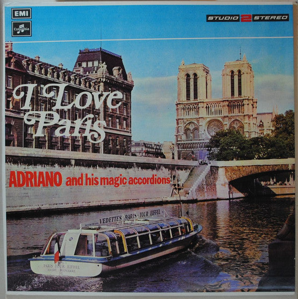 Adriano (8) - I Love Paris (Vinyl)