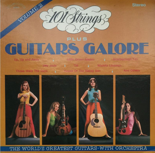 101 Strings Plus Guitars Galore - Guitars Galore, Volume 2 (Vinyl)