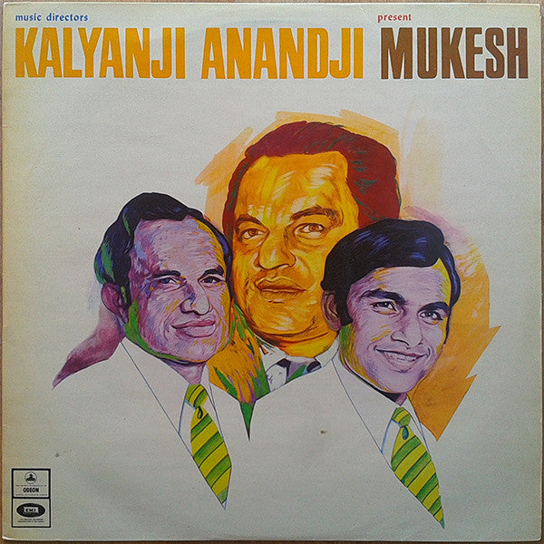 Kalyanji-Anandji presents Mukesh - A Selection Of Hindi Film Songs (Vinyl)