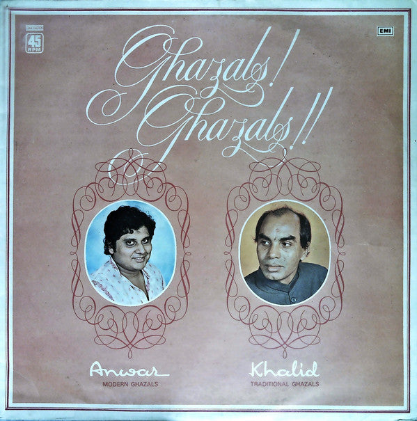 Anwar, Khalid - Modern Ghazals, Traditional Ghazals (Vinyl)