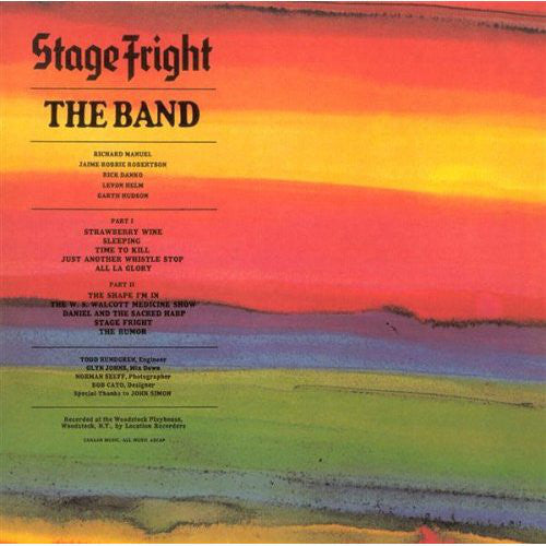 Band, The - Stage Fright (Vinyl)