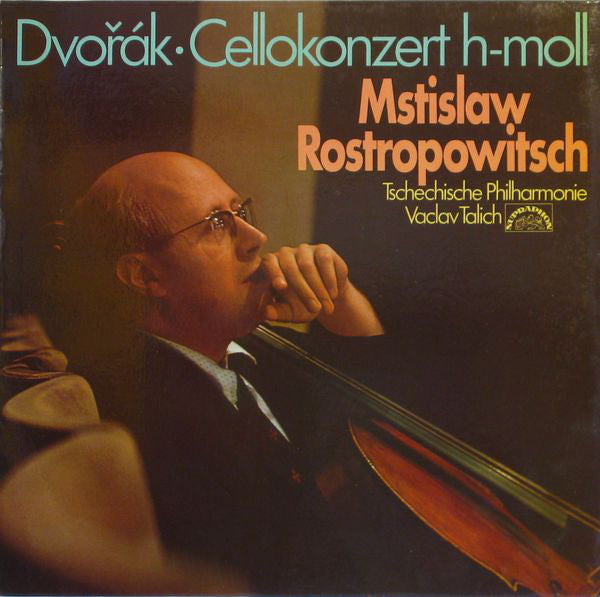 AntonÃ­n DvoÅ™Ã¡k, Mstislav Rostropovich, Czech Philharmonic Orchestra, The, VÃ¡clav Talich - Cellokonzert H-Moll (Vinyl)