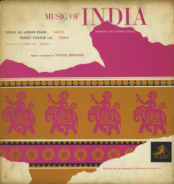 Ali Akbar Khan, Chatur Lal - Music Of India, Morning And Evening Ragas (Vinyl)