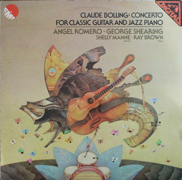 Angel Romero (2) & George Shearing - Claude Bolling: Concerto For Classic Guitar And Jazz Piano (Vinyl)