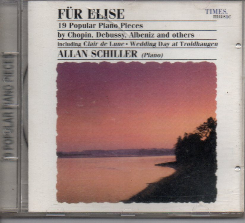 Allan Schiller - 19 Popular Piano Pieces (CD)