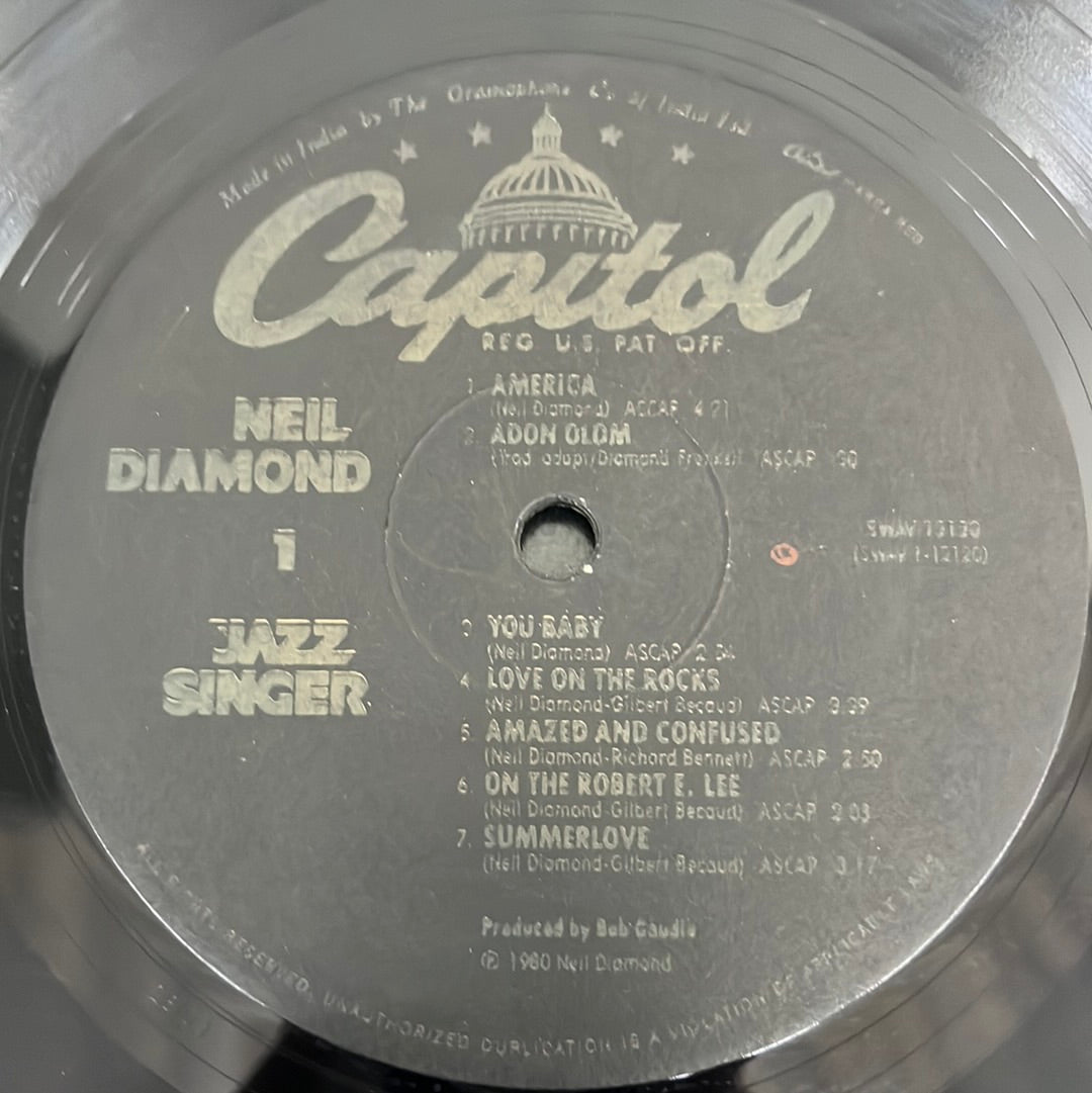 Neil Diamond - The Jazz Singer (Original Songs From The Motion Picture) (Vinyl)