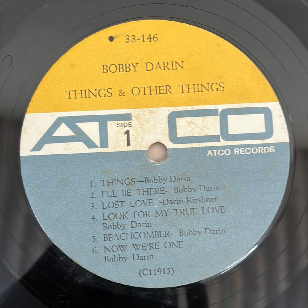 Bobby Darin - Things & Other Things (Vinyl)