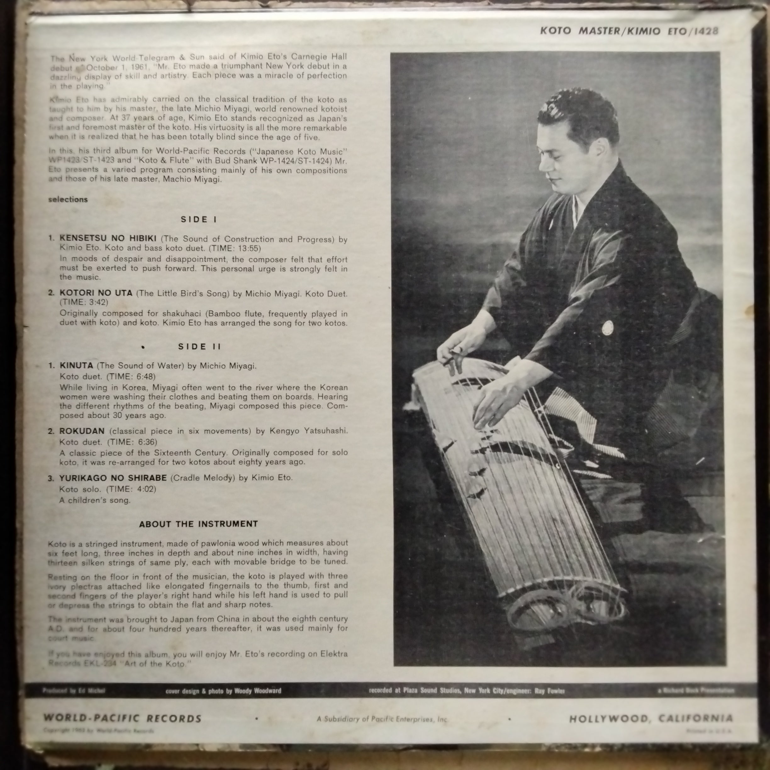 Kimio Eto  - Koto Master (Vinyl)