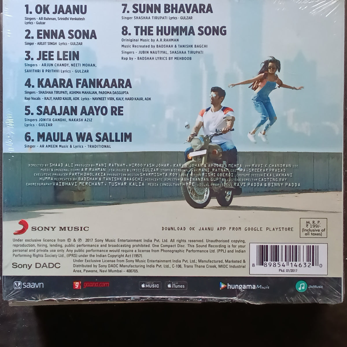 A R Rahman - OK Jaanu (CD)
