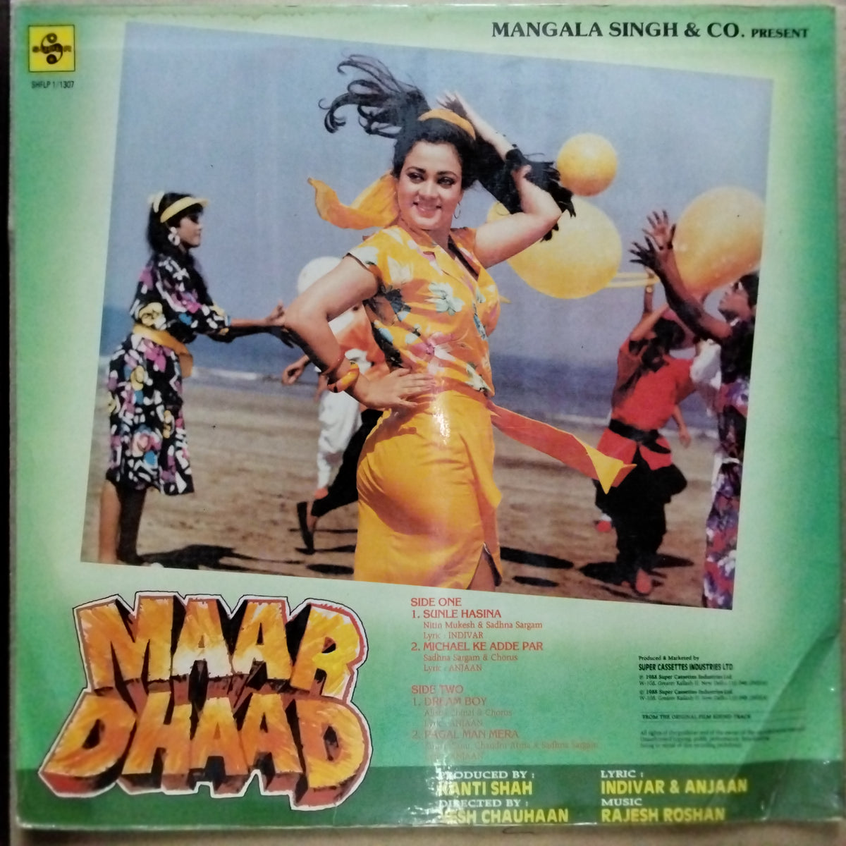 Rajesh Roshan  - Maar Dhaad (Vinyl)