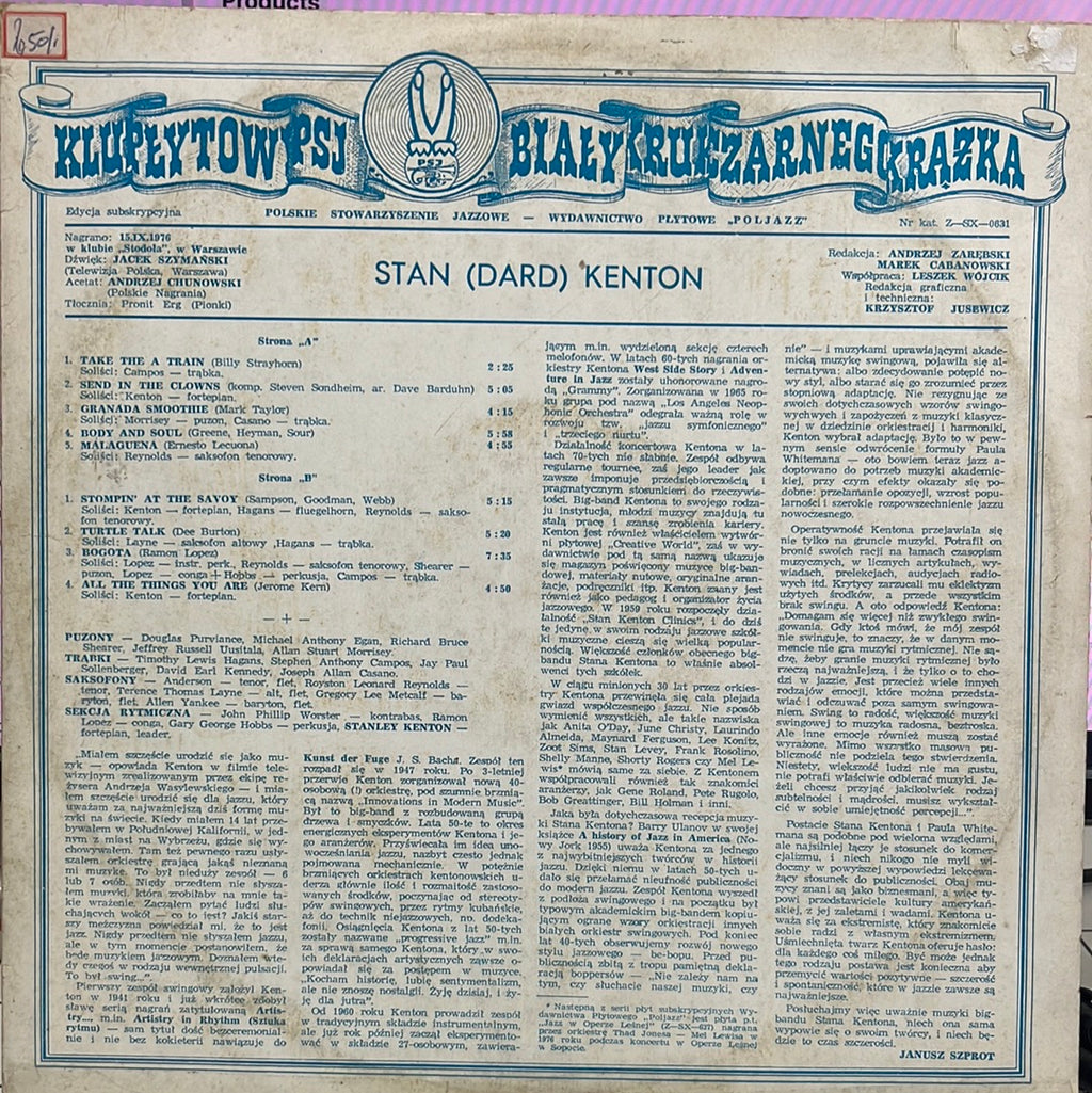 Stan Kenton - Stan (Dard) Kenton (Vinyl)