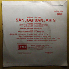 Madan Mohan / Pardeshi* –  - Sanjog / Banjarin (45-RPM)