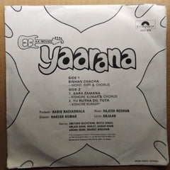 Rajesh Roshan  - Yaarana (45-RPM)