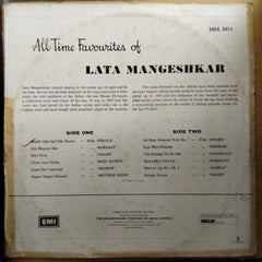 Lata Mangeshkar  - All Time Favorites Of Lata Mangeshkar (Vinyl)
