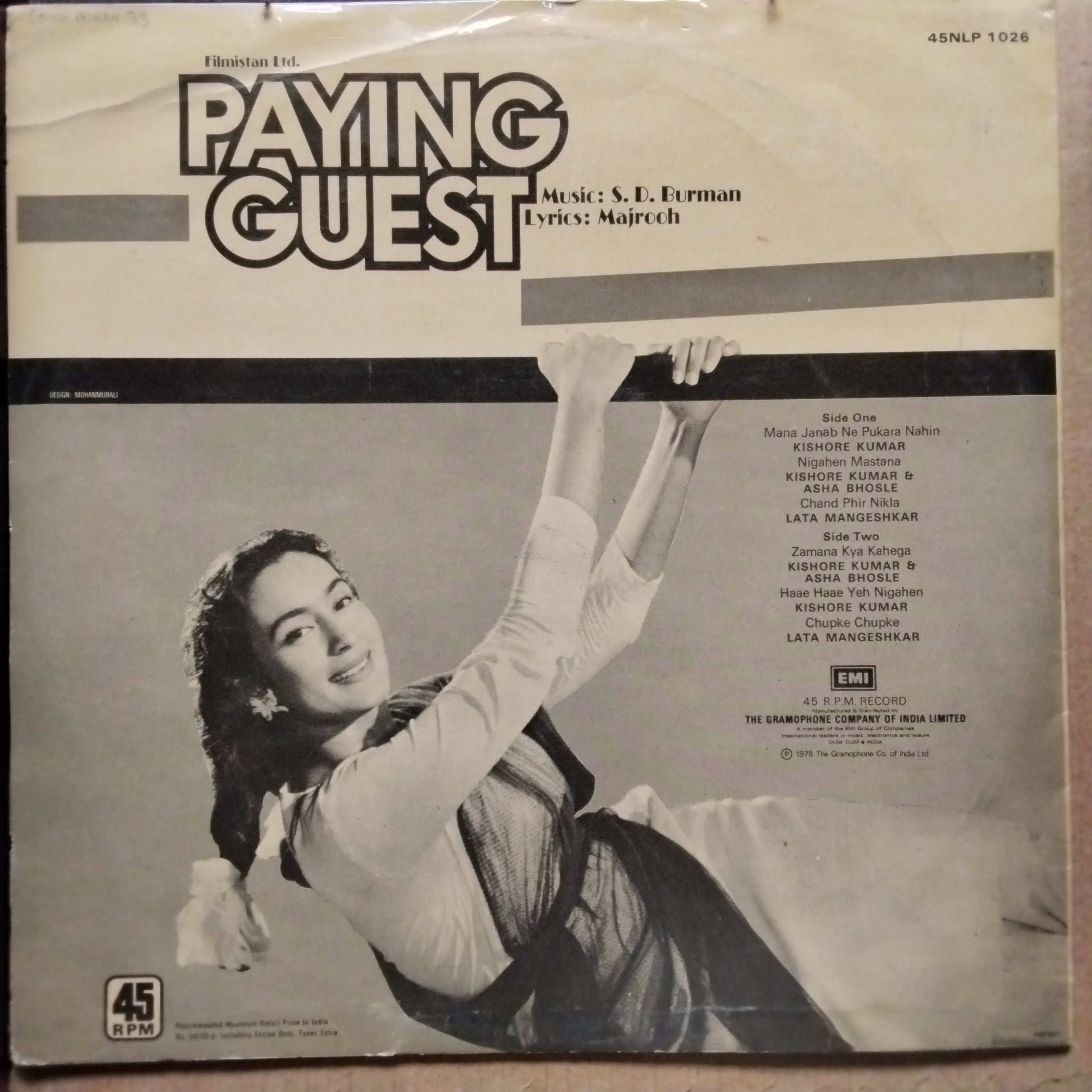 S. D. Burman -  Paying Guest  (Vinyl)