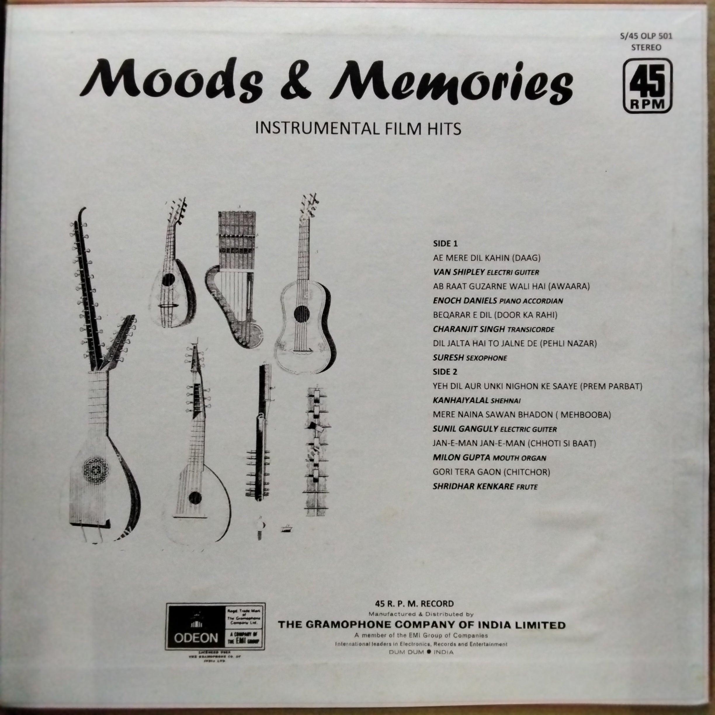 Various - Moods And Memories (Vinyl)