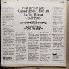 Ustad Abdul Halim Jaffer Khan - Sitar Through Ages (Vinyl)