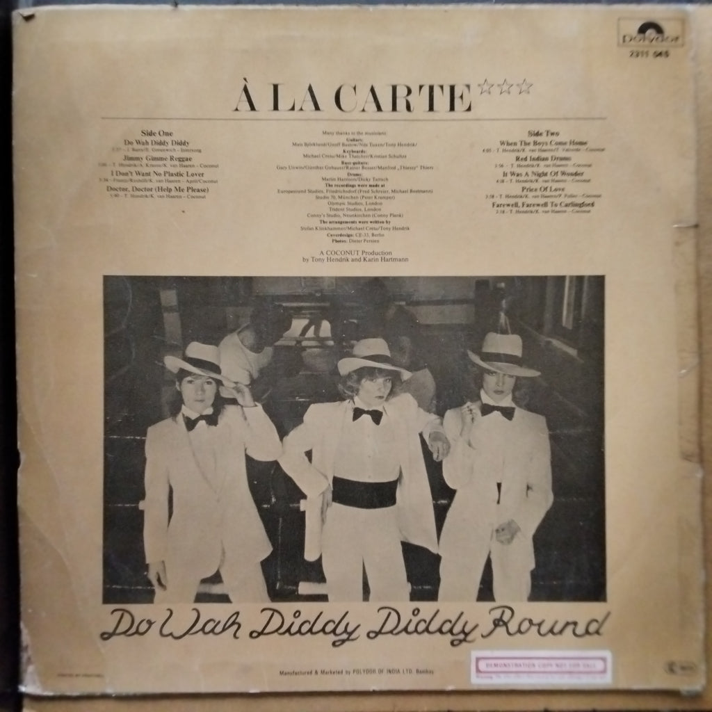 À La Carte - Do Wah Diddy Diddy Round (Vinyl)